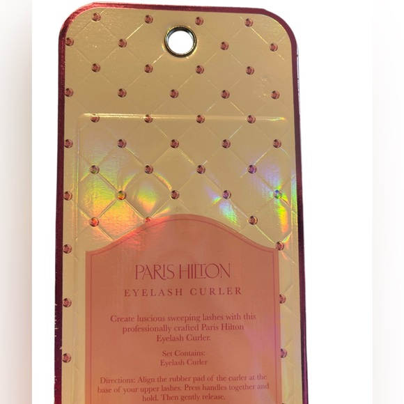 Paris Hilton Pink Eyelash Curler and 24 Piece Eyeshadow Palette Set NWT - Picture 7 of 7